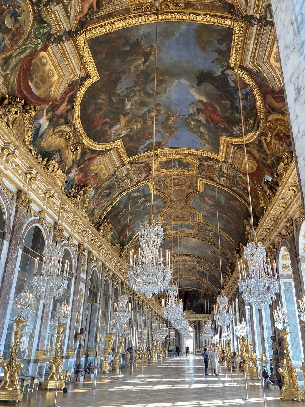 Geschichte von Saint Gobain - Spiegelsaal in Versailles
